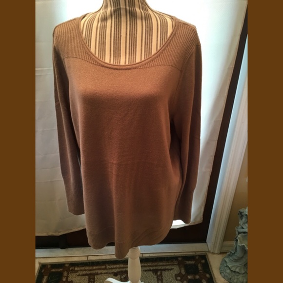 Apt. 9 Sweaters - Apt9 Brown Tunic  Sweater
